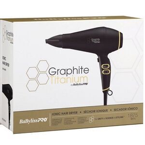 BaBylissPRO Graphite Titanium Ionic Hair Dryer